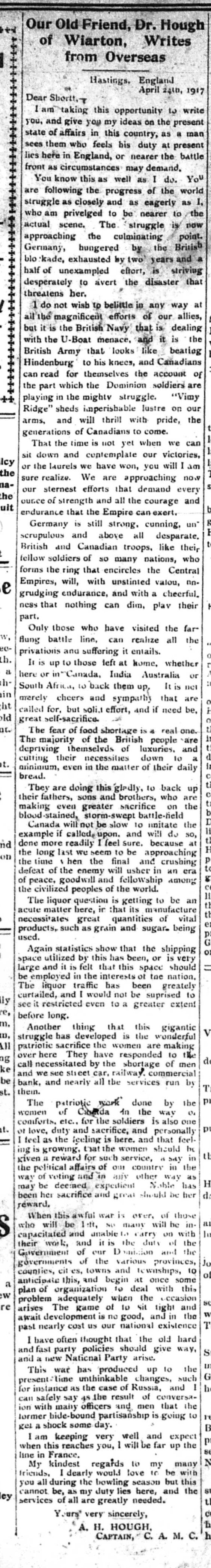 The Beacon Southampton, May 17, 1917